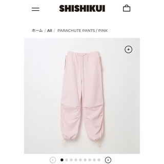 SHISHIKUI  パラシュートパンツ(ワークパンツ/カーゴパンツ)