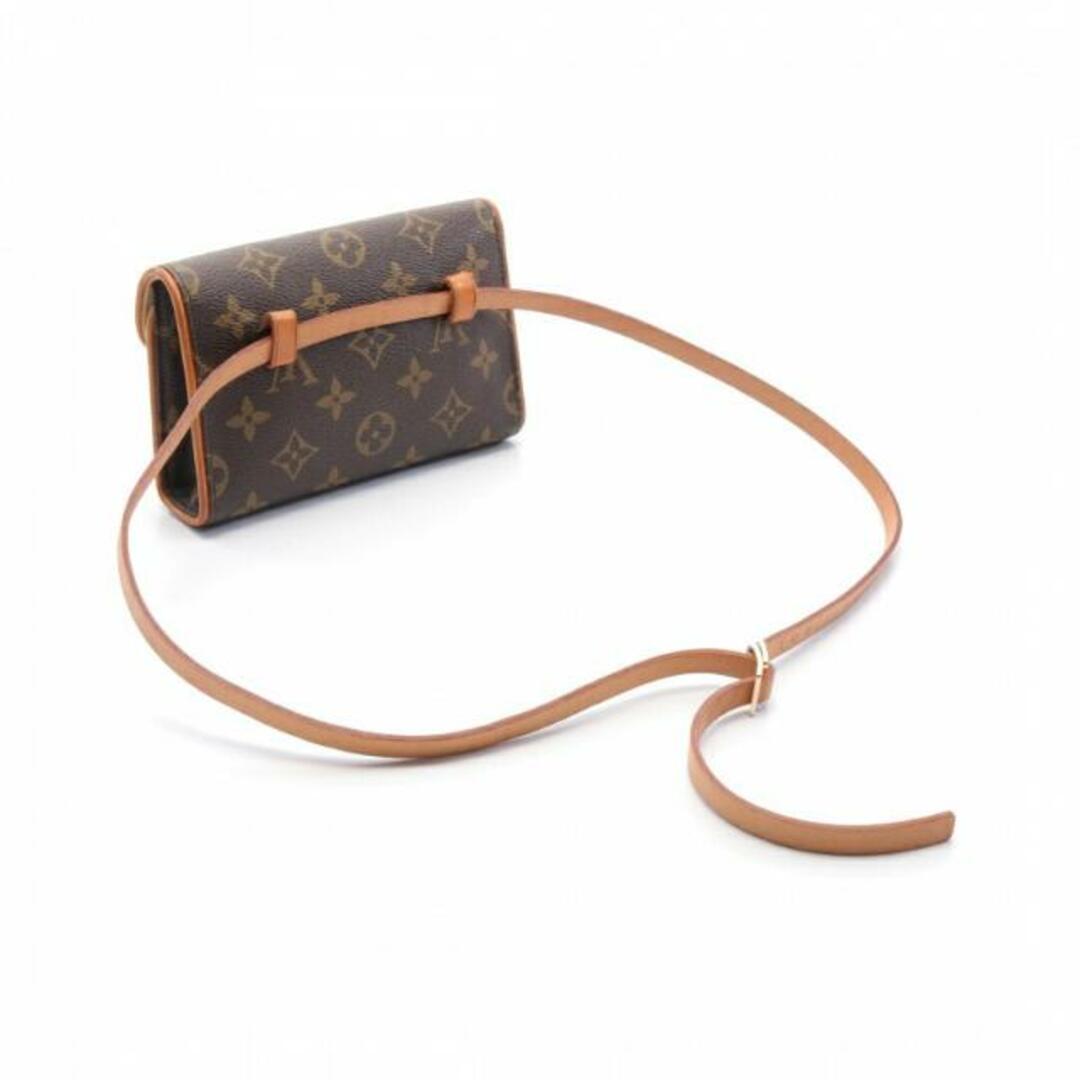 LOUIS VUITTON(ルイヴィトン)のポシェットフロランティーヌ モノグラム ボディバッグ ウエストバッグ PVC レザー ブラウン レディースのバッグ(ボディバッグ/ウエストポーチ)の商品写真