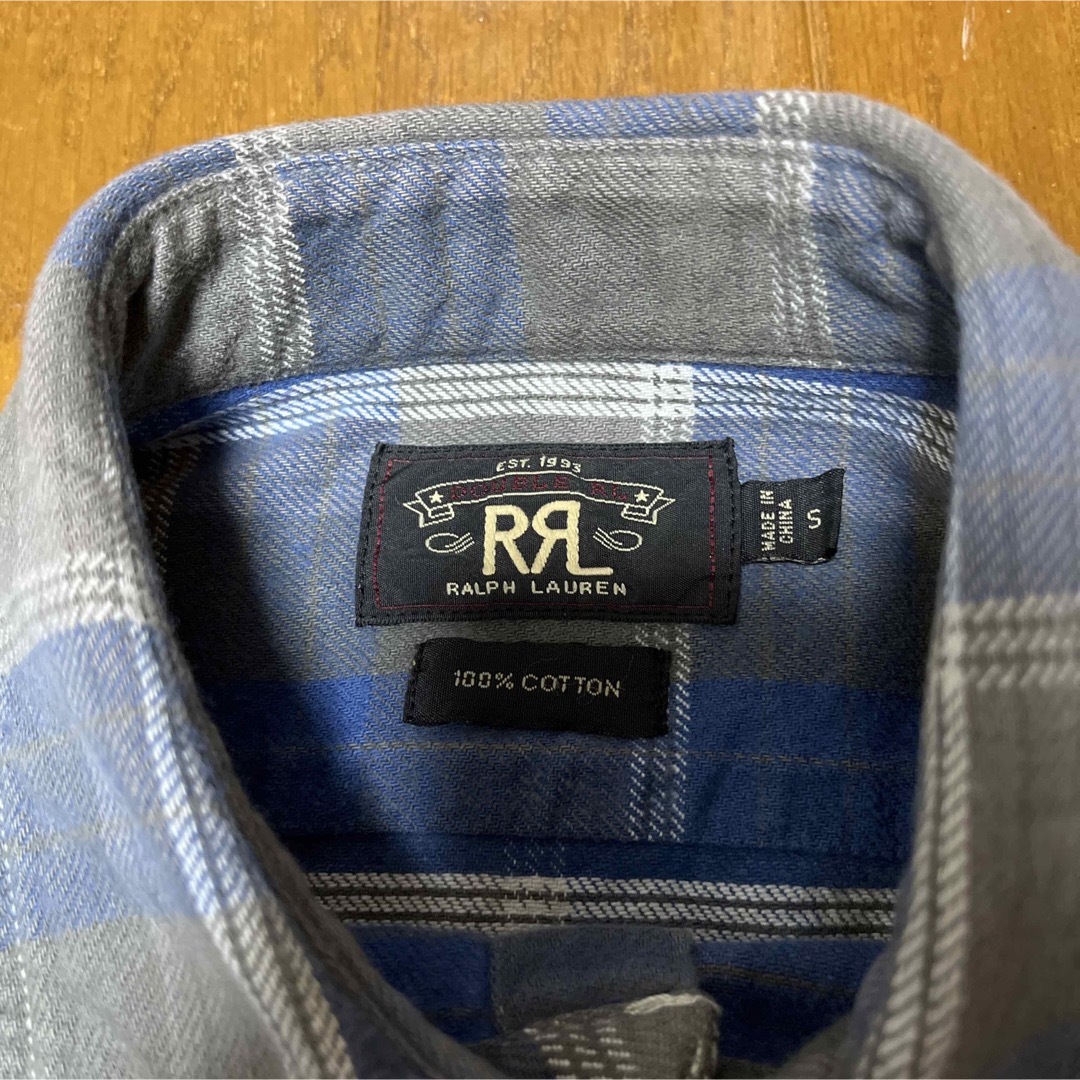 RRL チェックシャツ ネルシャツ Sサイズ ジョニーデップ - シャツ