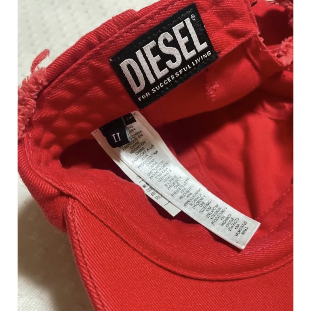 DIESEL(ディーゼル)の★新品未使用★ディーゼル★ビッグロゴキャップ レディースの帽子(キャップ)の商品写真