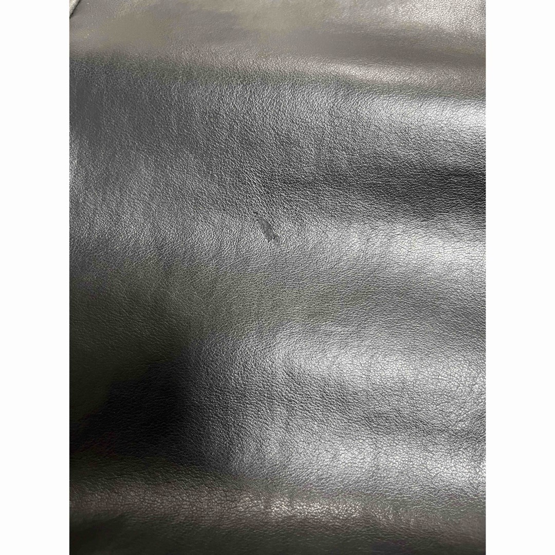定価60万円 最高級 EMPORIO ARMANI レザーコート 伊勢丹購入 - レザー