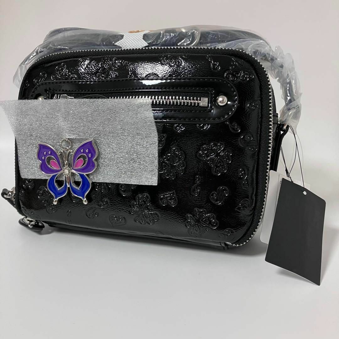 【新品】エリス ショルダーバッグ ANNA SUI アナスイ ブラック 大人気