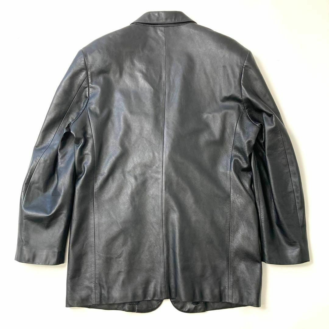 LANVIN - LANVIN ランバン クラシック ラムレザー テーラード