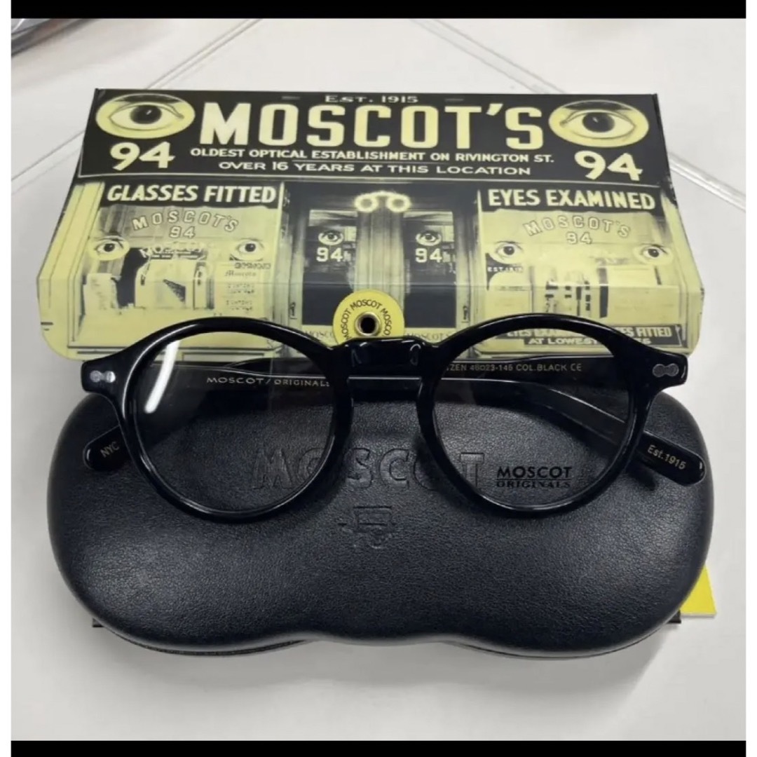 A モスコット MOSCOT MILTZEN ミルツェン メガネ 眼鏡 ブラック