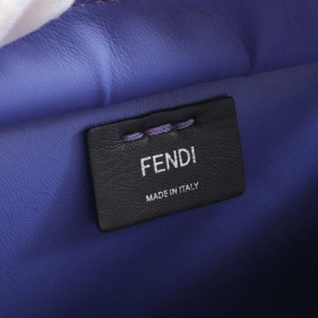 FENDI(フェンディ)のミニ トロワジュール ハンドバッグ レザー パープル マルチカラー 2WAY レディースのバッグ(ハンドバッグ)の商品写真