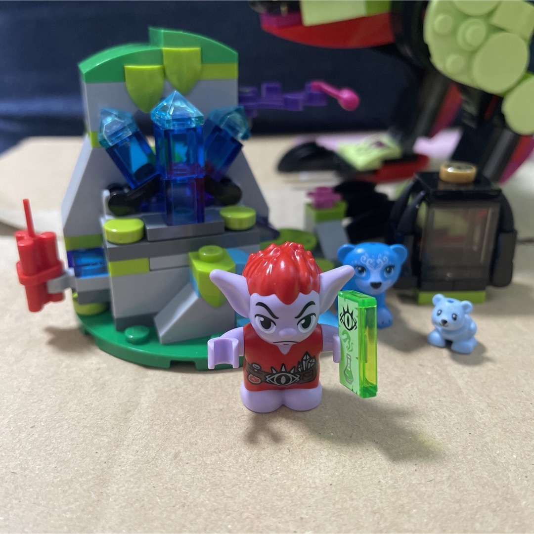 Lego(レゴ)の希少 廃盤品 レゴ エルフ　ゴブリン王と悪のドラゴン＆ キッズ/ベビー/マタニティのおもちゃ(積み木/ブロック)の商品写真