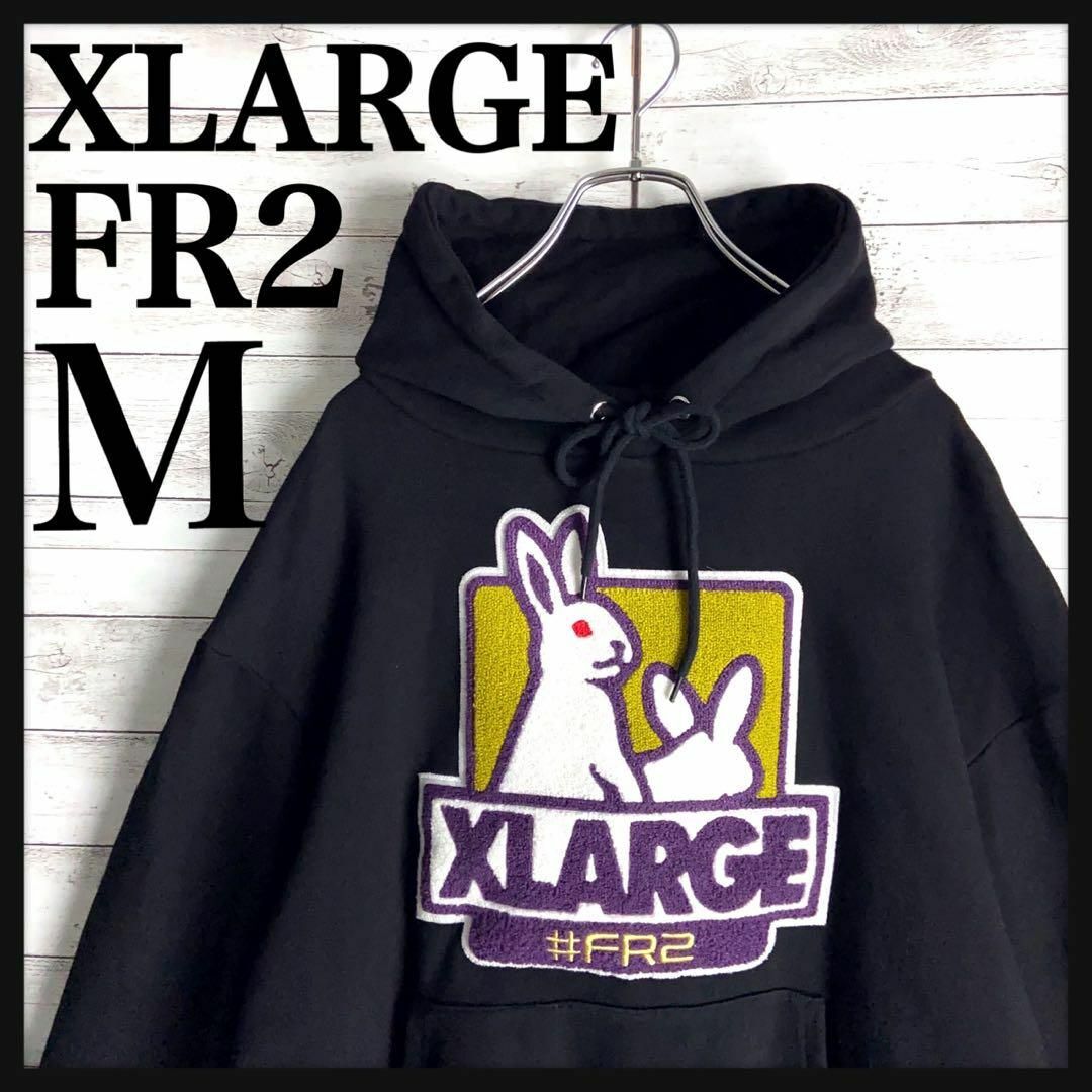 新品 エクストララージ XLARGE ビッグロゴ デカロゴ パーカー