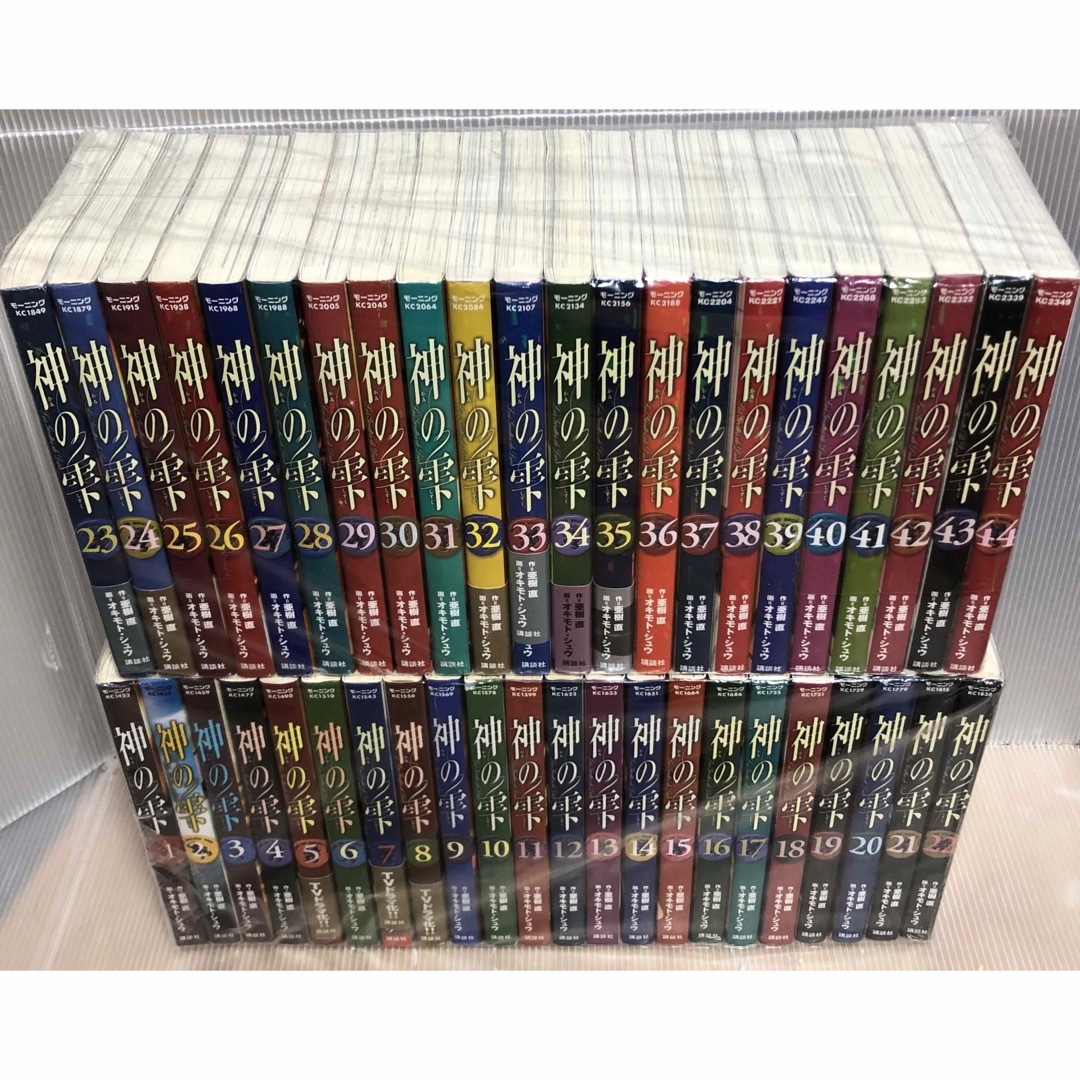 U704y】 オキモトシュウ 神の雫 コミック 全44巻完結全巻セット 漫画-