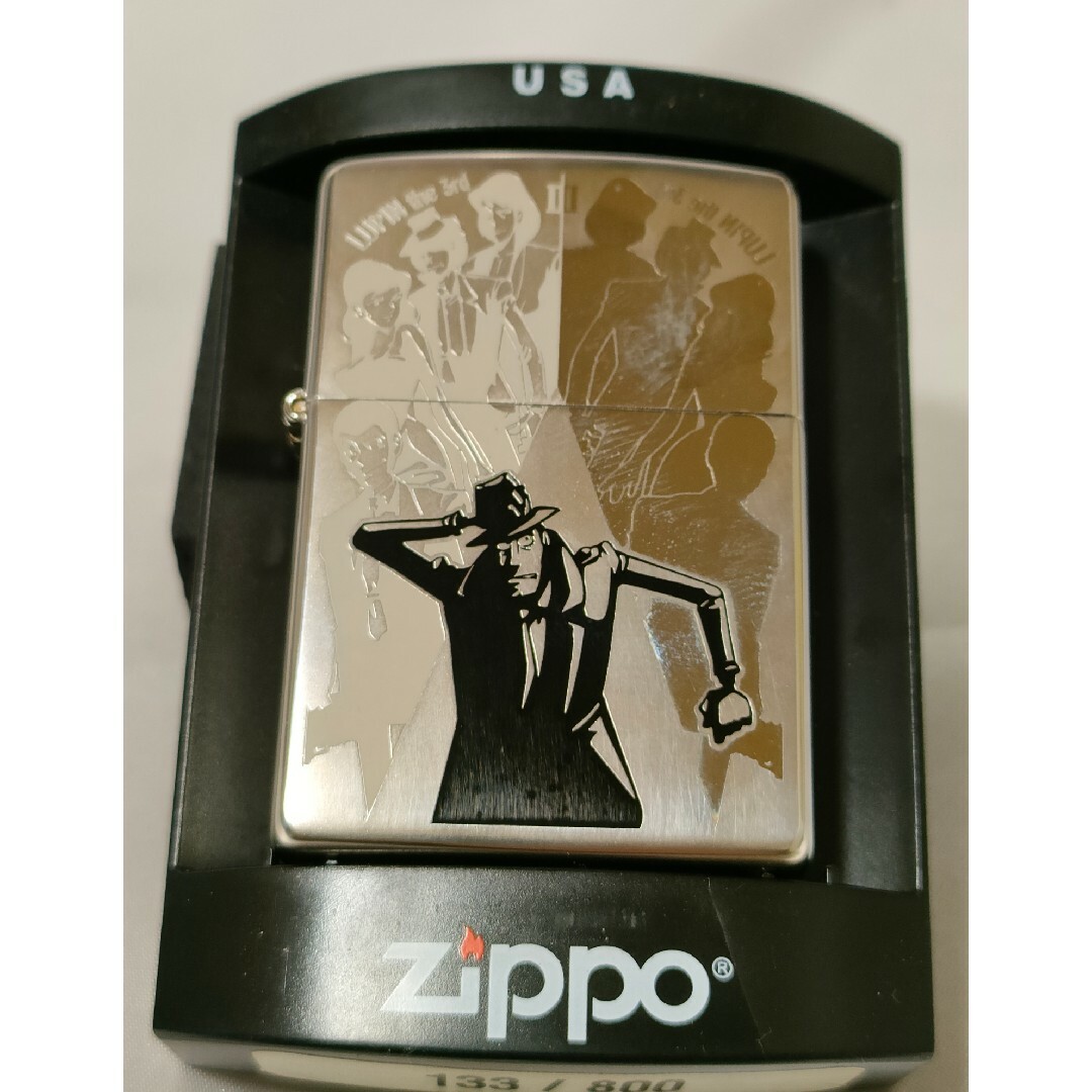 ルパン三世　ミラー　銭形警部バージョン　 ZIPPO　2004年製 I 04