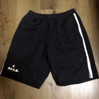 F.C.R.B./F.C.Real Bristol/FCRB エフシーアールビー/エフシーレアルブリストル VENTILATION SHORTS ベンチレーションロゴショーツ パンツ FCRB-180056 ブラック