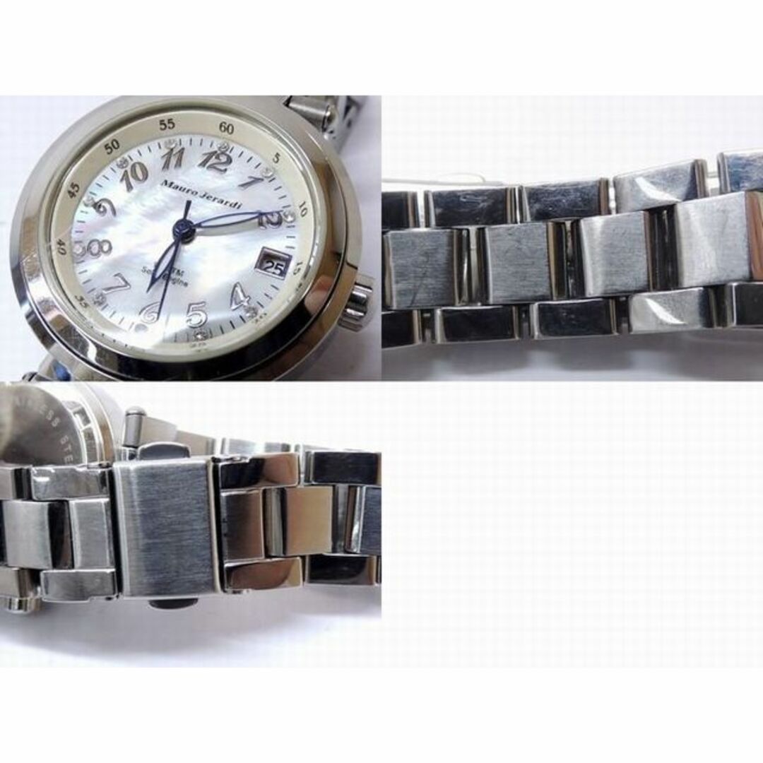 ジェビル レディース 腕時計 アクセサリー Matera Gemstone Diamond Suede Strap Watch, 35 mm  0.038ct.