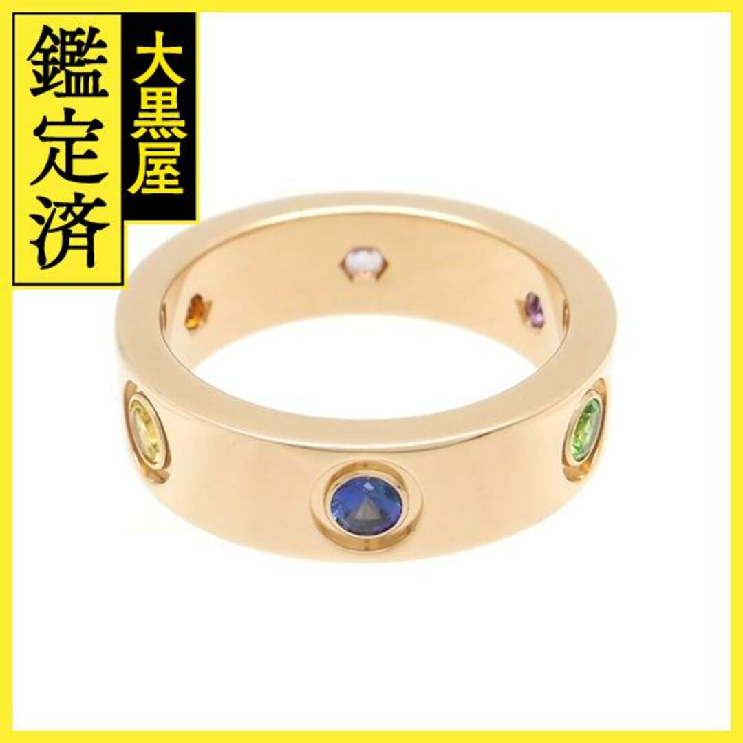 Cartier(カルティエ)のカルティエ　ラブリング　PG　マルチカラー　サファイア　51号　【200】 レディースのアクセサリー(リング(指輪))の商品写真