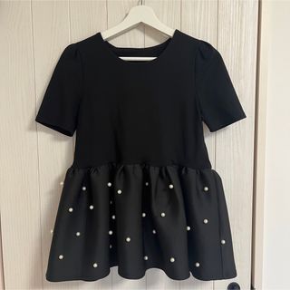 グラマラスガーデン(GLAMOROUS GARDEN)のKari様専用♡ペプラムトップス　パールペプラム　パールトップス(カットソー(半袖/袖なし))