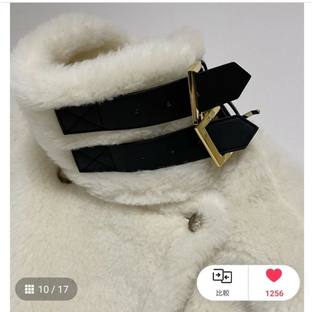 Max Mara(マックスマーラ)の新品✴️Max Mara、限定テディケープ❄ レディースのジャケット/アウター(毛皮/ファーコート)の商品写真