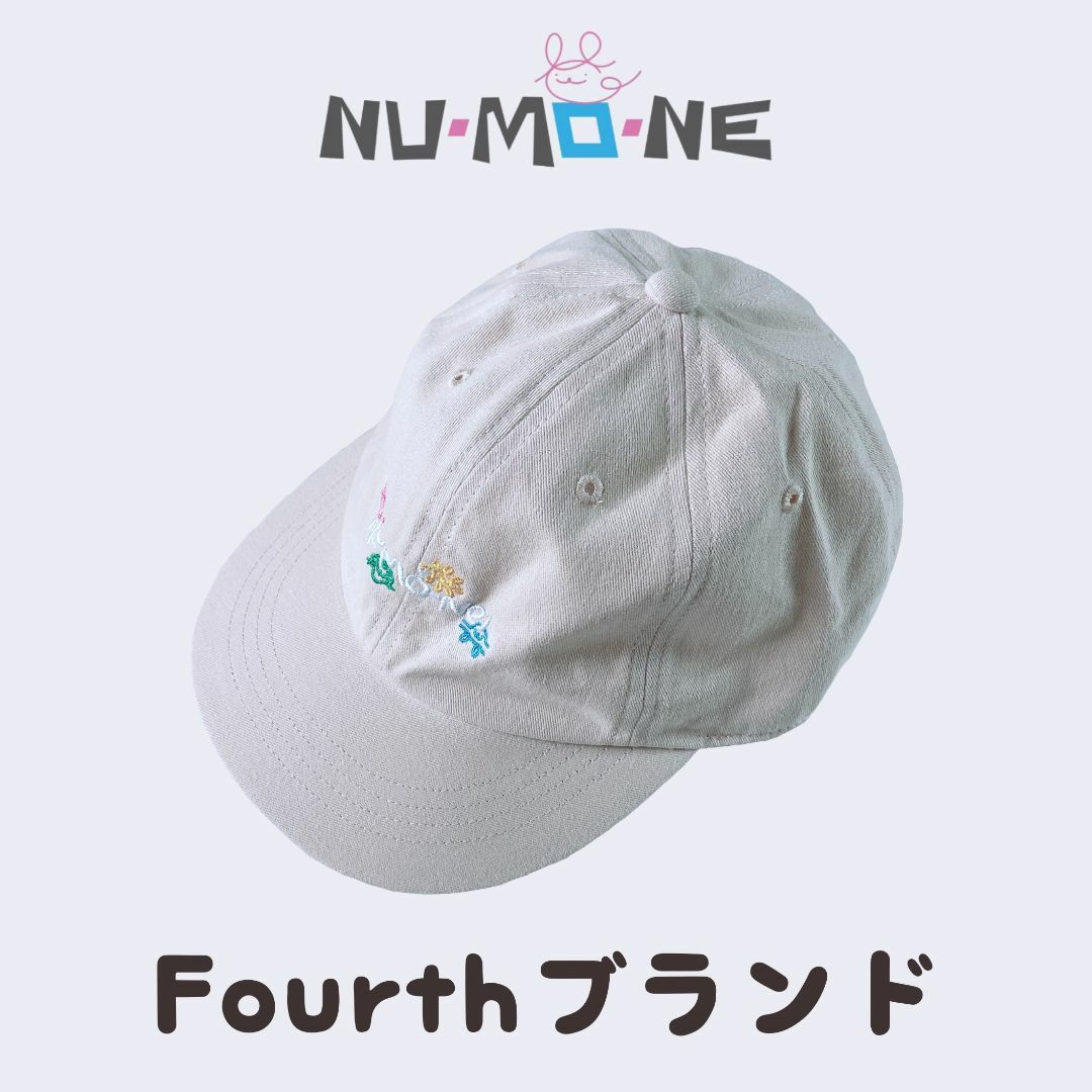 ★セール実施中‼★NUMONE☆キャップ（クリーム色）☆NUMONIAN CAP レディースの帽子(キャップ)の商品写真