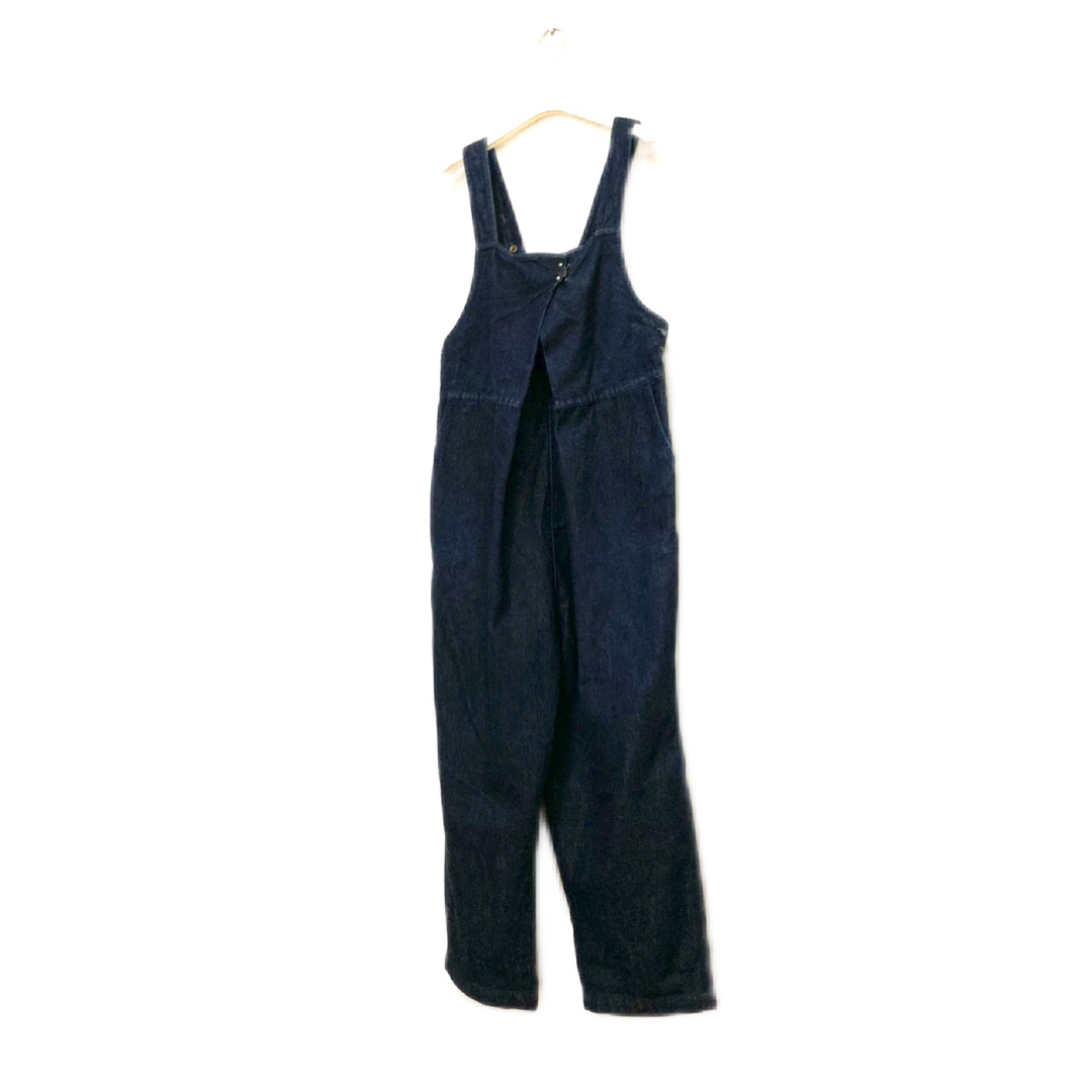 nest Robe デニムフロントホックサロペット サロペット/オーバーオール