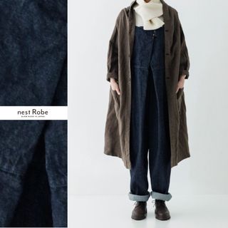 ネストローブ(nest Robe)のnest Robe デニムフロントホックサロペット(サロペット/オーバーオール)