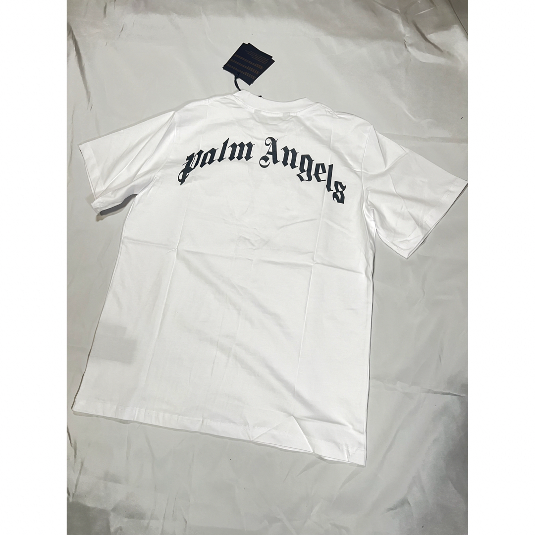 PALM ANGELS(パームエンジェルス)のPalm Angels パームエンジェルス ブロークンシャーク Tシャツ 白 L メンズのトップス(Tシャツ/カットソー(半袖/袖なし))の商品写真