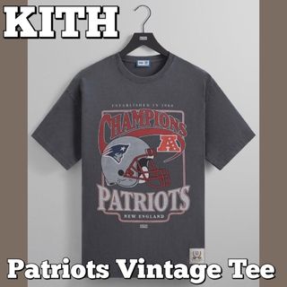 キス(KITH)の★新品未使用★Kith/NFL /Tシャツ/ヴィンテージ/ペイトリオッツ(Tシャツ/カットソー(半袖/袖なし))