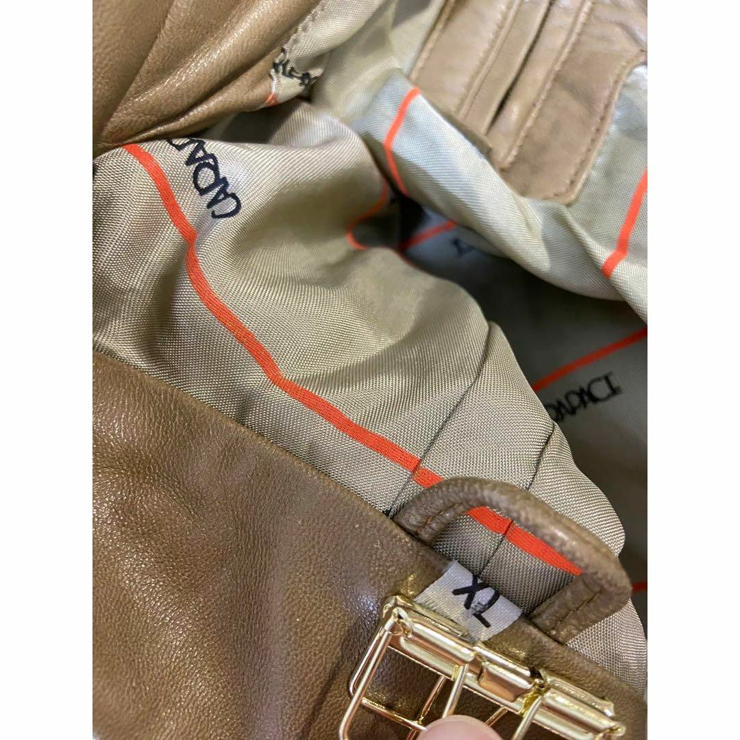 CARAPACE カラパス英国製 革ジャン 皮革 本革100% 柔らかい XL レディースのジャケット/アウター(その他)の商品写真