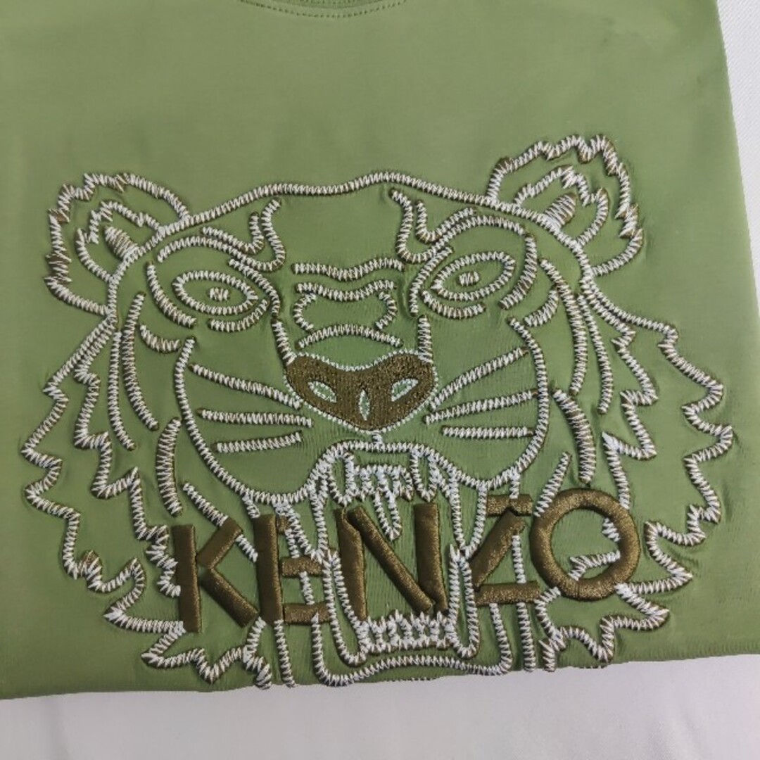 KENZO ケンゾー タイガー ロゴ刺繍 Tシャツ 半袖 - Tシャツ/カットソー