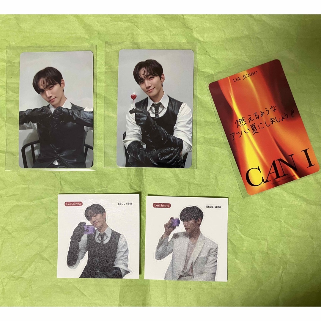 2PM(トゥーピーエム)のジュノ JUNHO トレカ ミニジュノシール Can I TypeA コンプ エンタメ/ホビーのCD(K-POP/アジア)の商品写真