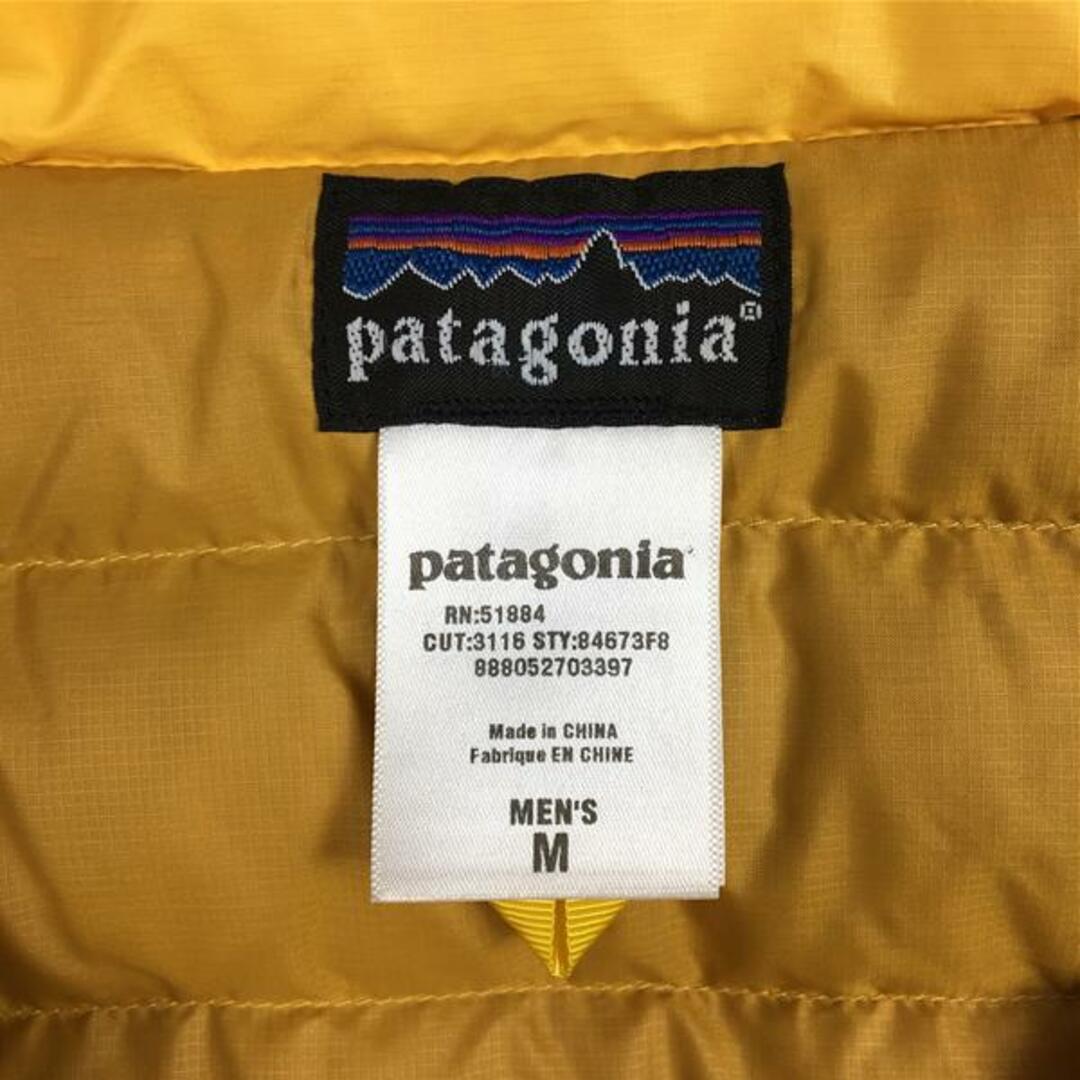patagonia(パタゴニア)のMENs M  パタゴニア ダウン セーター DOWN SWEATER 800FP ダウン ジャケット PATAGONIA 84673 Aztec Yellow イエロー系 メンズのメンズ その他(その他)の商品写真