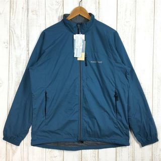 モンベル(mont bell)のMENs L  モンベル ライトシェル アウター ジャケット ウィンドシェル MONTBELL 1106360 MALD マラード ブルー系(その他)