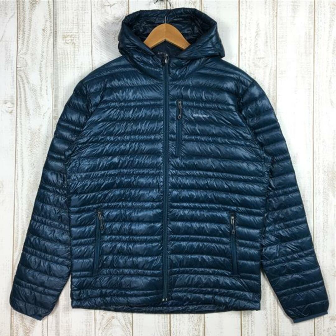 MENs M  パタゴニア ウルトラライト ダウン フーディ ULTRALIGHT DOWN HOODY 800FP ダウン ジャケット 生産終了モデル 入手困難 PATAGONIA 84765 ネイビー系