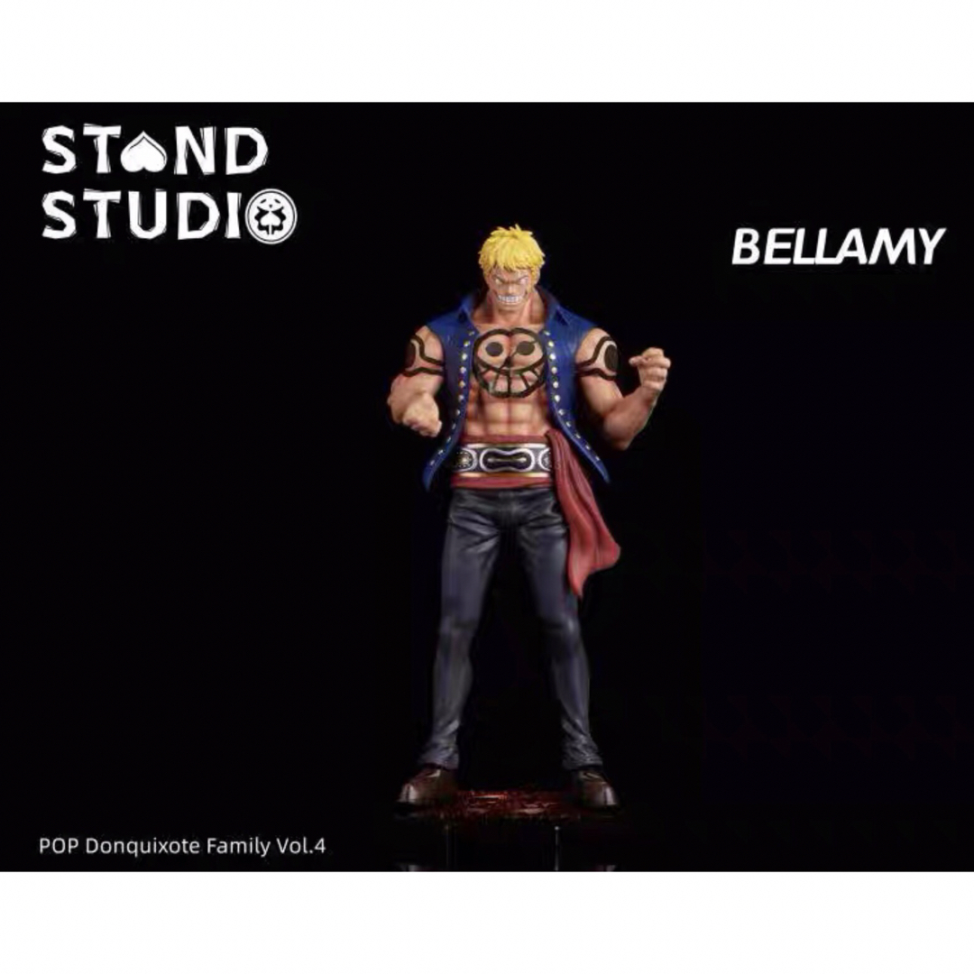 ワンピース One piece ベラミー フィギュア ガレージキットの ワンピース One piece ベラミー フィギュア ガレージキットの