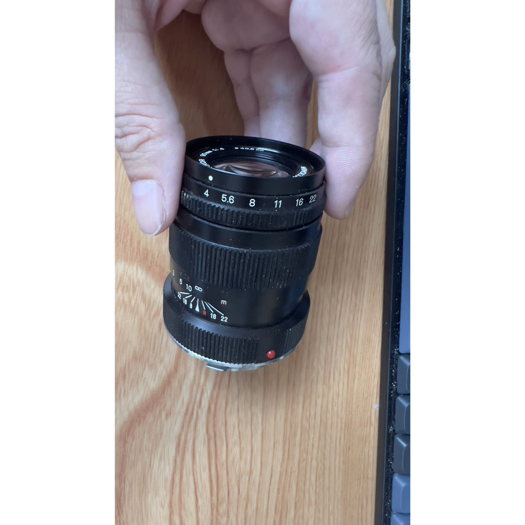 Minolta 90mm f4 M-Rokkor Leica-M mount スマホ/家電/カメラのカメラ(レンズ(単焦点))の商品写真