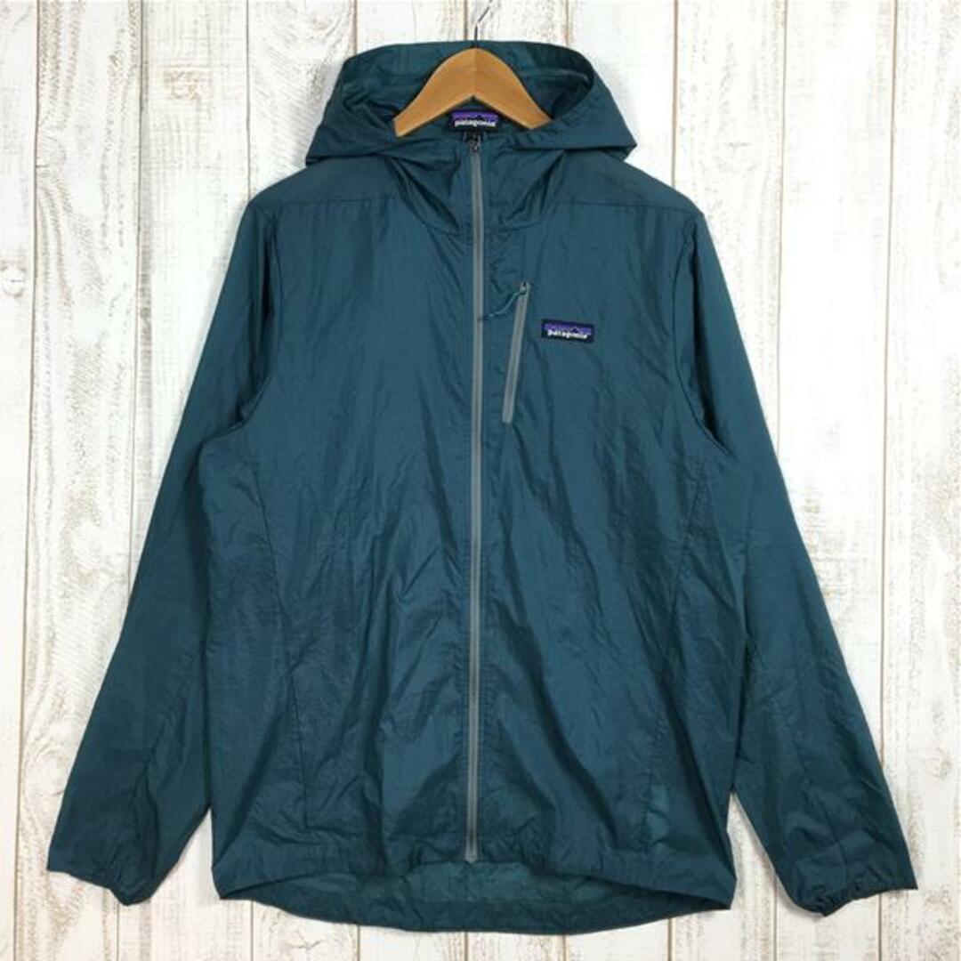 56cm裾幅MENs M  パタゴニア フーディニ ジャケット HOUDINI JACKET 超軽量ウィンドシェル フーディ PATAGONIA 24142 TATE グリーン系