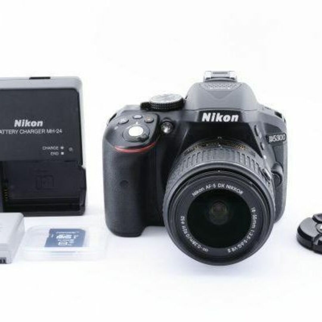 【美品】ニコン Nikon D5300 18-55 VR II レンズキット