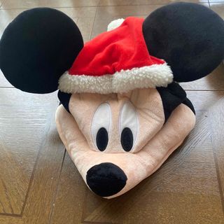 ディズニー(Disney)の東京ディズニーリゾート　クリスマス　サンタミッキーマウス　ぬいぐるみ キャップ　(キャラクターグッズ)