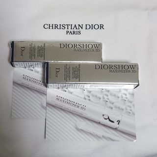 ディオール(Dior)の【サンプル】Dior ディオール ショウ マキシマイザー 3D(4g)×2本(マスカラ下地/トップコート)