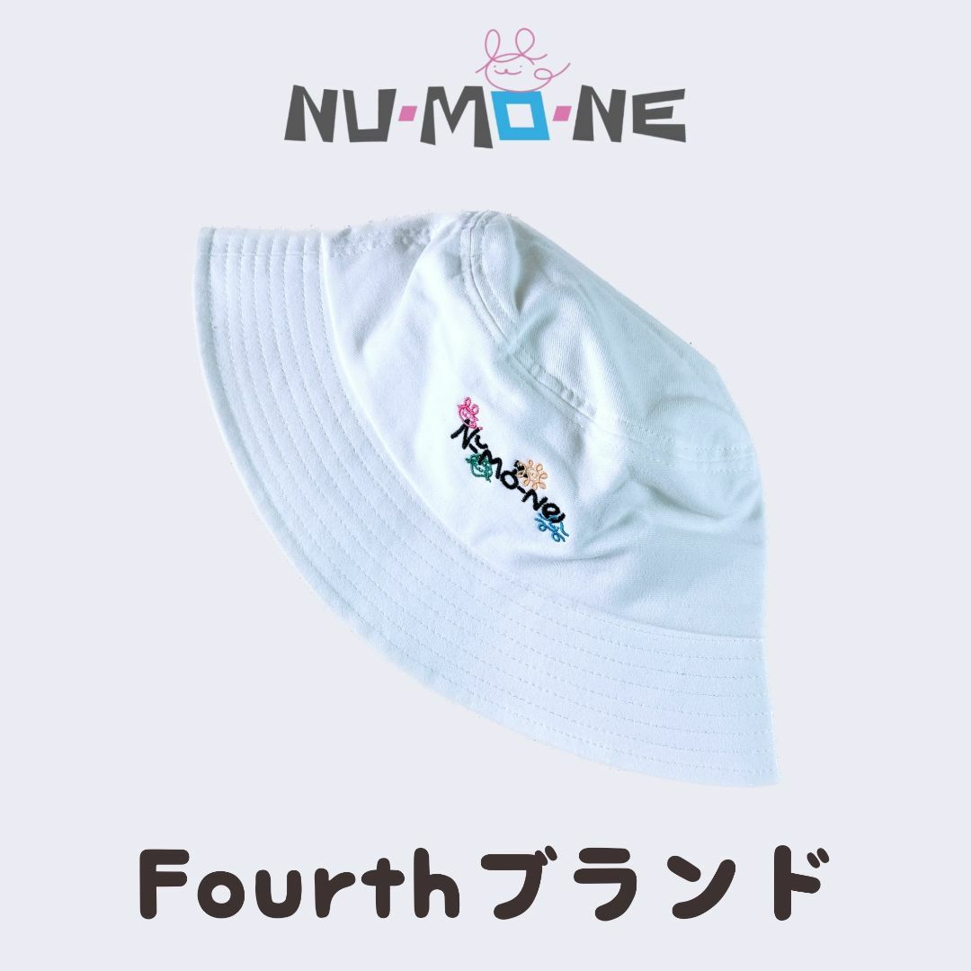 NUMONE☆ハット（白色）☆Fourth☆NUMONIAN HAT - ハット