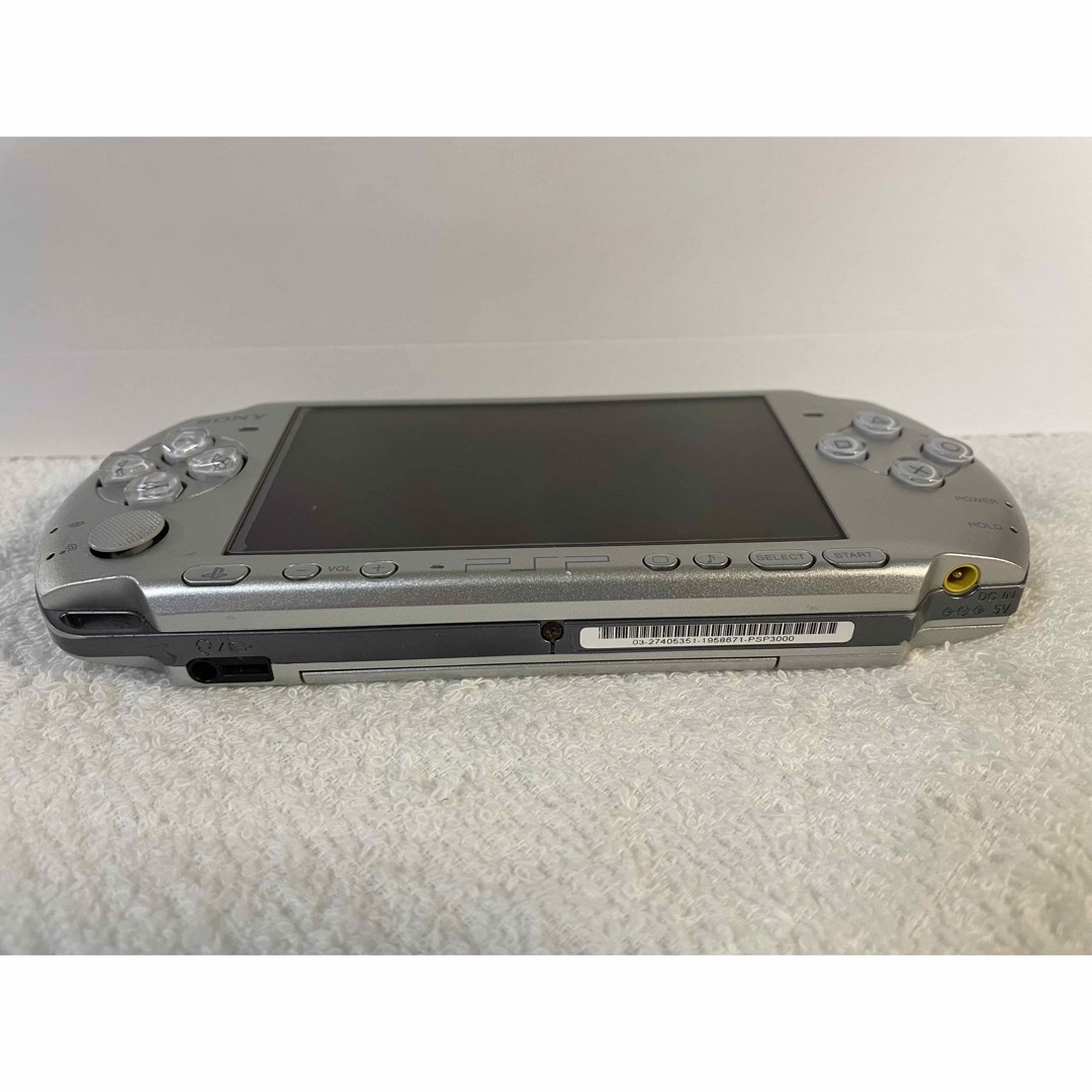 ☆良品☆ PSP-3000 ミスティックシルバー - 携帯用ゲーム機本体