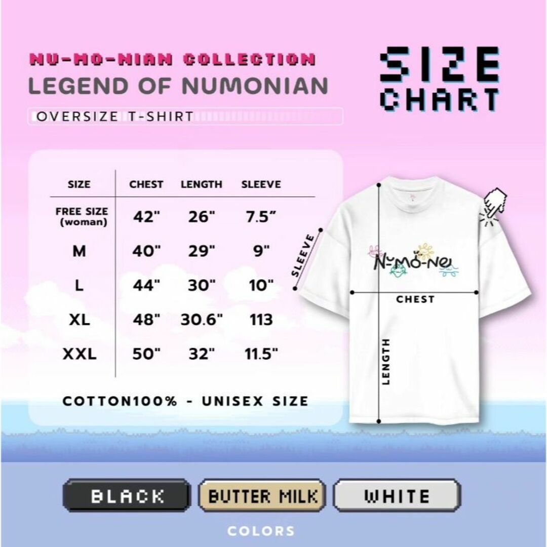 NUMONE☆Tシャツ（黒・M）☆L of NUMONIAN レディースのトップス(Tシャツ(半袖/袖なし))の商品写真