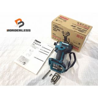 マキタ(Makita)の☆未使用☆makita マキタ 18V 充電式インパクトドライバ TD173DZ 青/ブルー 本体のみ 78980(工具)