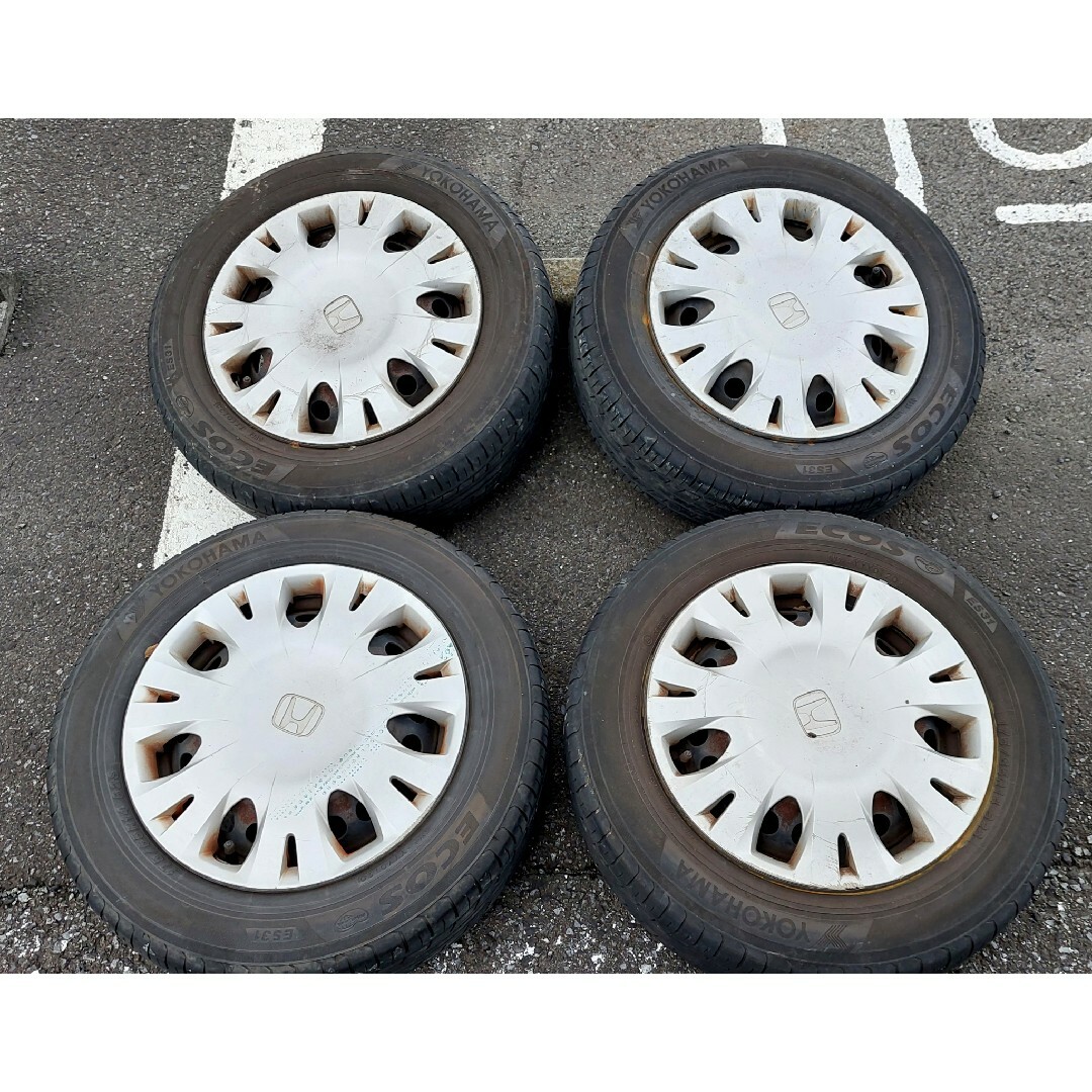 良品 ヤリス 175/70R14 2021年バリ山スタッドレス ヴィッツ ポルテ