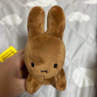 ミッフィー(miffy)の値下げ「美品」ブルーナアニマル　ブラウン(キャラクターグッズ)