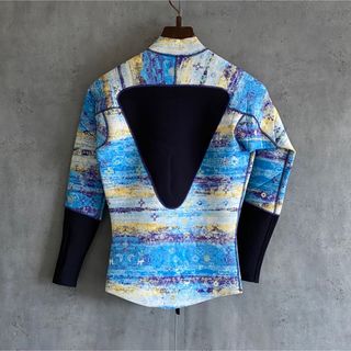 KASSIA SURF ラッシュガード 2mm Jacket 青①