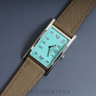 ティファニー(Tiffany & Co.)のTIFFANY ティファニー イーストウエストミニ 36668679 ブルー文字盤(腕時計(デジタル))