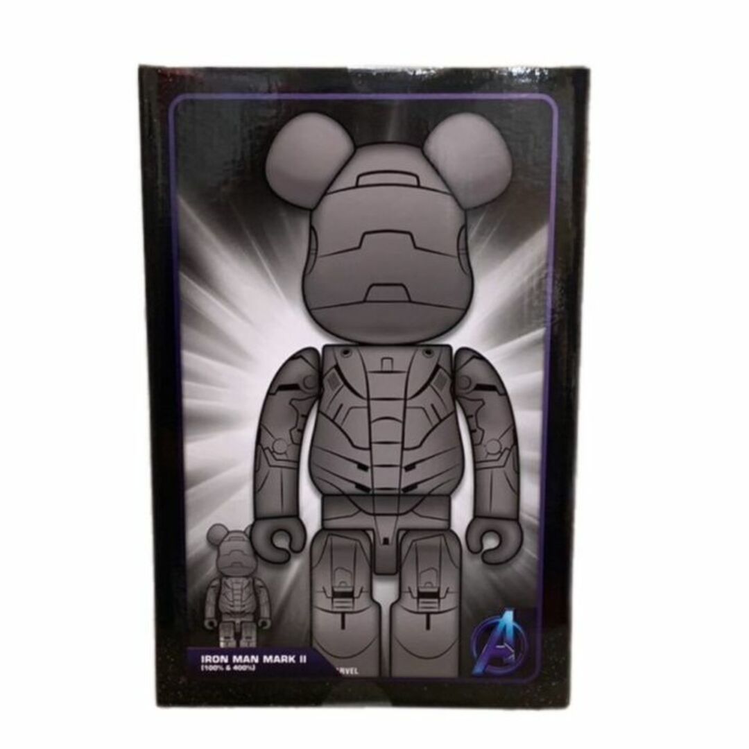 BE@RBRICK IRON MAN MARK II 100％ & 400％