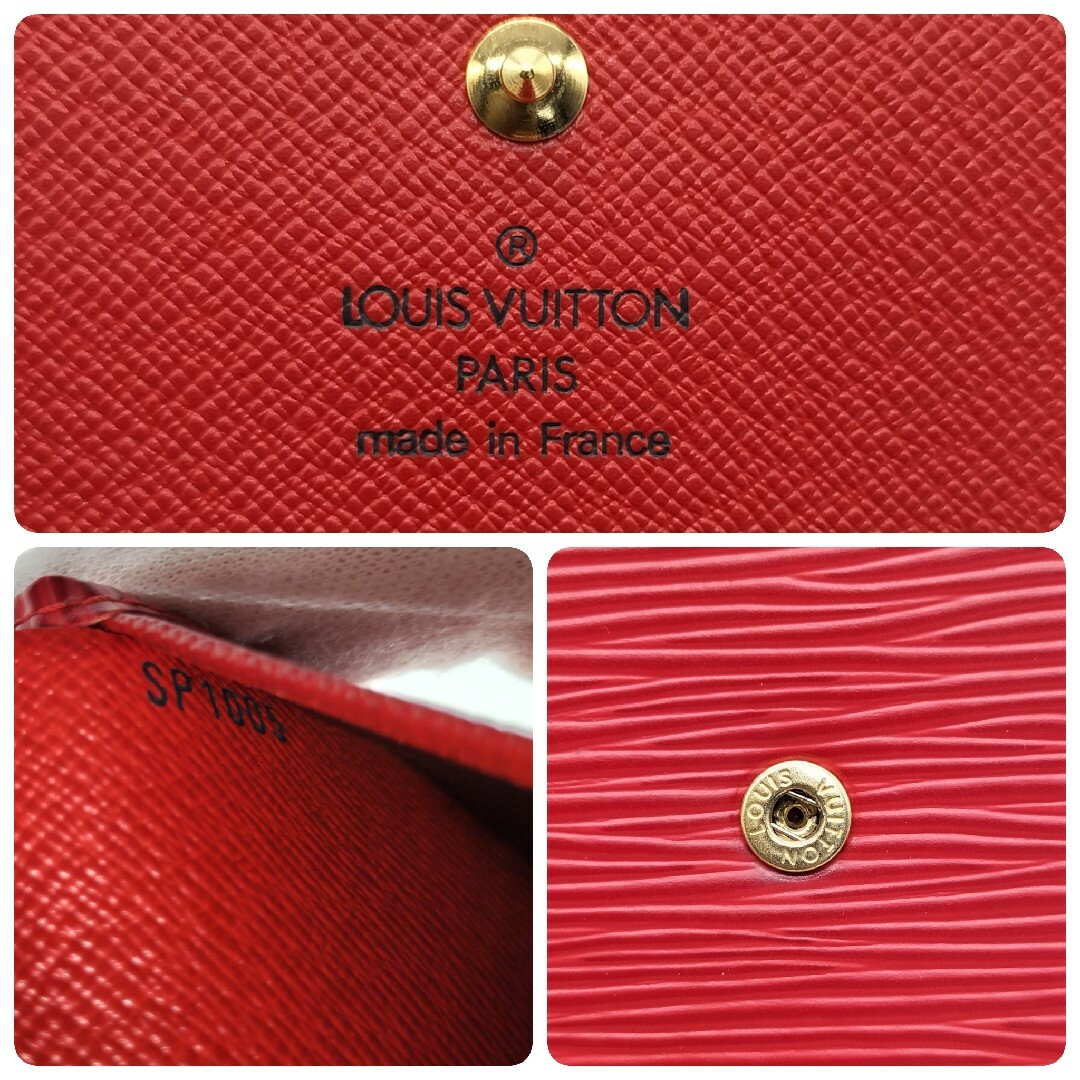 LOUIS VUITTON(ルイヴィトン)の美品☆ヴィトン エピ Wホック 折り財布 M63487 レディースのファッション小物(財布)の商品写真