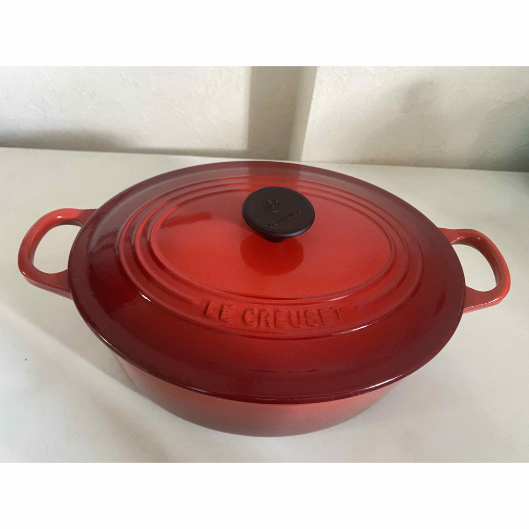 LE CREUSET - ルクルーゼ シグニチャー ココット・オーバル 25cm