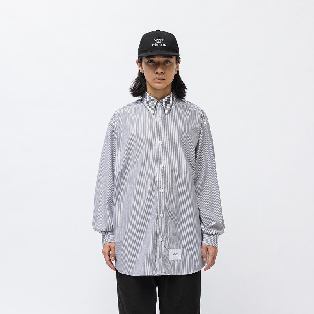 W)taps(ダブルタップス)のWTAPS 23AW BD 03 LS ブラック L 窪塚着用 シャツ メンズのトップス(シャツ)の商品写真