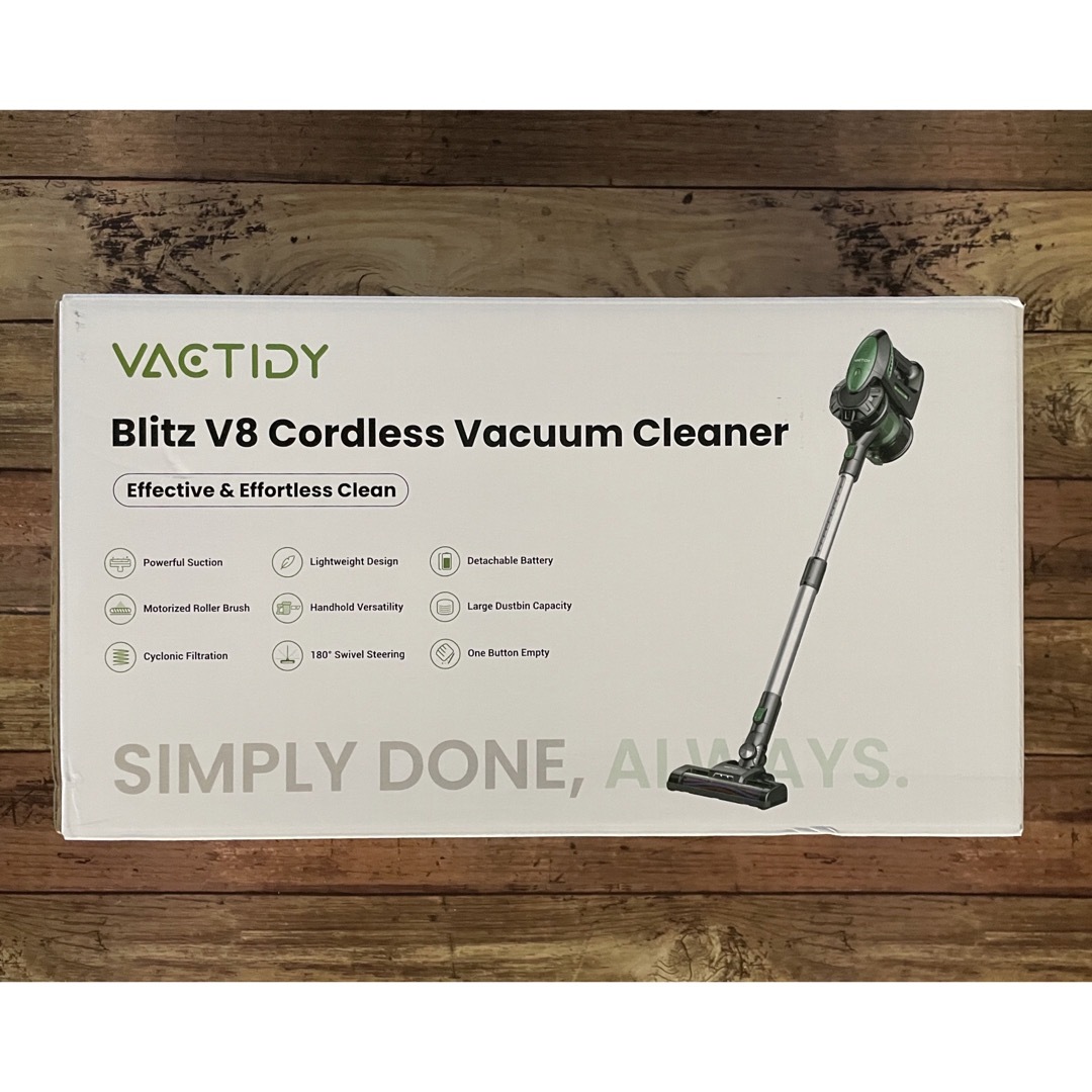 掃除機 コードレス 28000Pa 強力吸引 Vactidy V8 伸縮型の通販 by mia
