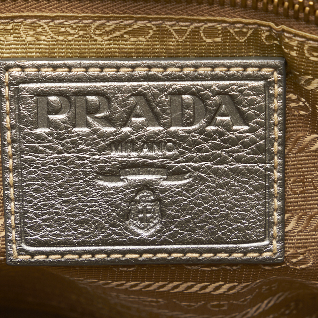 PRADA - プラダ 三角ロゴプレート ロゴジャガード ワンショルダー