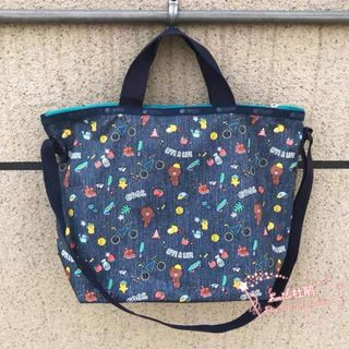 レスポートサック(LeSportsac)の◆新品◆レスポートサックLeSportsac 2wayトートバッグ 大　LINE(トートバッグ)